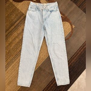 Levi’s 80s Mom Jeans — light blue